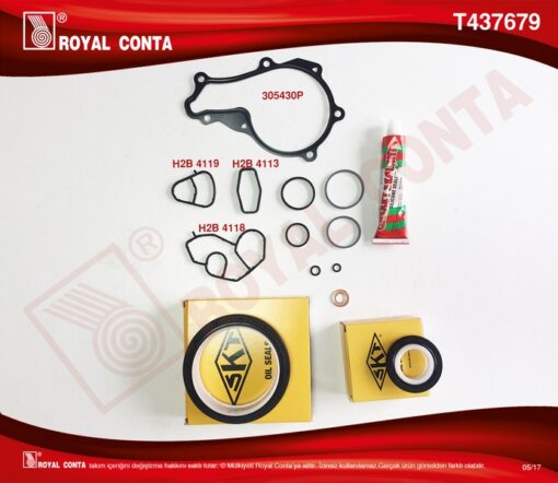 Motor Alt Takım Conta Skt Keçeli Skcsiz Focus Iı 1.6 Tdcı 04 11 Fıesta 1.6 Tdcı 02 08 Fusıon 1.6 Tdcı 04 14 Volvo C30 06 12 S40 Iı 06 12 S80 Iı 06 12 V50 05 12 V70 Iıı 09 11 1.6d-206-207-307-308-40 - 3M5Q6008AA-0197.07
