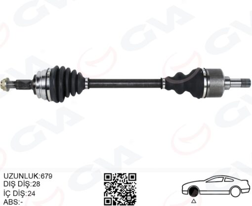 Komple Aks Sol On Psa Rıfter 1.5 Hdı 19- Partner 1.5 Hdı 18- Berlıngo 1.5 Hdı 18- Combo 1.5 Cdtı 19- - 9677561480-9820471280-1610205280
