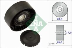Alternatör Gergi Makarası Toyota Avensıs 1.6l 3zzfe Zzt250 03-08 / Corolla 1.4l 1.6l 4zz-fe 3zz-fe Zze111 Zze112 Zze120 Zze121 Vvti 00-06 / Verso 1.6l 3zz-fe Znr10 04-09 - 1662022030-1662022034-1662022012