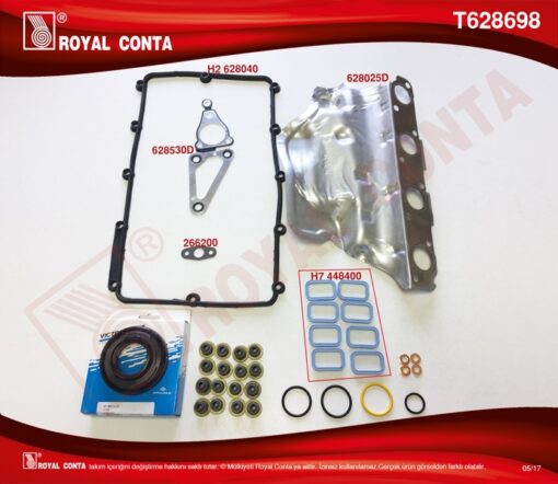 Motor Üst Takım Conta Reınz Keç. Subp.lastik Skc Siz Transit 2.2 Tdci Euro5 Önden Çeker - BK2Q6008AA-0304.58