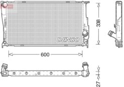 Motor Su Radyatoru Bmw N54 N55 N20 E82 E84 E88 E89 E90 E92 E93 - 17117547059