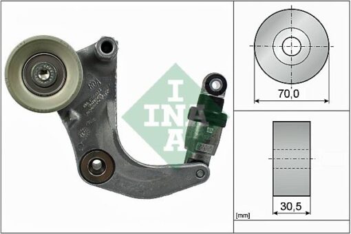 Alternatör Kayışı Otomatik Gergi Rulmanı Komple Honda Cıvıc 1.6l R16a2 R16b1 R16b2 Fd6 Fb7 Fc5 06- / Crv 2.0l R20a2 07- - 31170R0A005-31170R0A015-31170R0A025