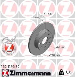 Ön Fren Aynası Corsa C 1.0-1.2 16v 01 11 240x11x4dl Dolu - 569020-9195981-9127965