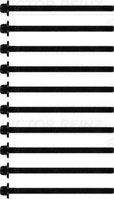 Silindir Kapak Civatası 10 Adet Corsa B-c-d Astra G-h Meriva A-tıgra A-b 1.0-1.2-1.4 Xe-xel-xep - 607926-5607937-24454151-90529537