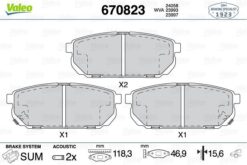 Arka Balata Kıa Sorento 2.4 02 2.5 Crdı 02 06 3.3 06 3.5 V6 02 - 583023ED00-583023EU00-WVA23997
