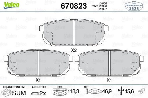Arka Balata Kıa Sorento 2.4 02 2.5 Crdı 02 06 3.3 06 3.5 V6 02 - 583023ED00-583023EU00-WVA23997