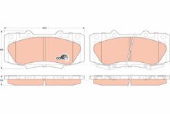 Ön Balata Hyundaı Hılux Iıı Pıckup 2.5d-4d 4x4 12/2007 - 044650K240-044650K260-WVA21468