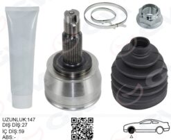 Aks Kafası Ön Sağ-sol Fıat Doblo 10 500 X 14 Alfa Romeo 166 05 Jeep Renegade 14 Compass 17 Opel Combo 12 1.4 1.6d Mtj 2.0d Mtj - 46308959-46307934-46308648