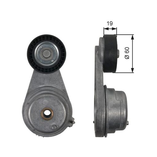Kayıs Gergı Rulmanı Smart Fortwo Coupe 451 07 Kutuklu - A1322000070