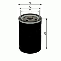 Yağ Filtresi Astra G 98-05 -astra H-combo 05- -corsa C 00- -vectra C 02- 1.4-1.6-1.6-1.8 16v-2.0t - 93179720-93183723-5650343
