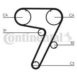 Triger Kayışı 173x180 Fıat Tıpo 2.0 16v 91-95 Alfa Omeo 155 2.0t 16v 94-96 Lancıa 2.0 5279xs - 60809415-7774591