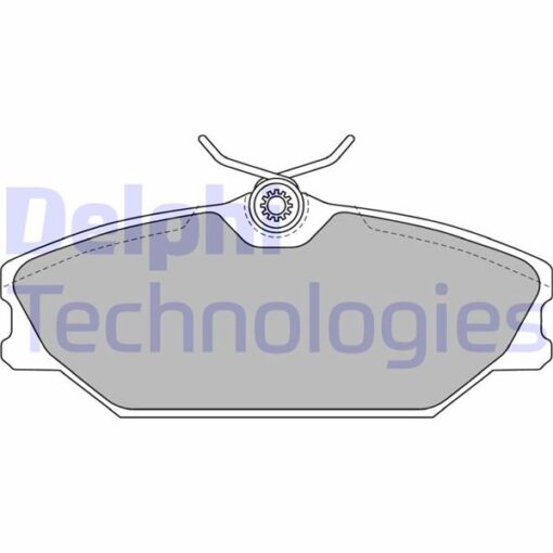 Ön Fren Balatası Renault Megane 99 Laguna 95 Scenıc 99 Logan 06 Safrane 96 00 - 7701206379-7701209380-410607125R