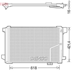 Klıma Radyatoru Mercedes W204 S204 C204 C218 W212 A207 C207 X204 - A2045000654