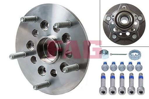 Ön Teker Poryası Rulmanlı Ford Transıt V362 Custom 12- 5 Bijon Abs Li - KTBK211K018AB-BK212C300AC-2168129