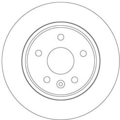 Arka Fren Aynası Astra K 15 264x60x5dl Dolu - 13509119-13514612-13597355
