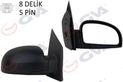 Dış Dikiz Aynası Sağ Getz 02 Elektrikli Isıtmalı Konveks 5 Fiş Vm-452ehr - 876201C310