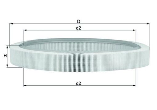 Hava Fıltresı Mercedes M102 W201 W124 S124 C124 - A0030943804
