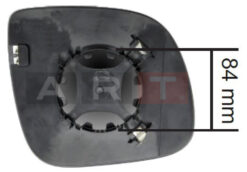 Dış Dikiz Ayna Camı Isıtmalı Asferik Sol Transporter T6-amarok T6 2015- 2010- - 7E1857521J
