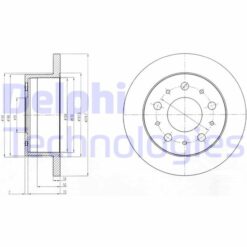 Arka Fren Dıskı Fıat Ducato 06 Boxer 06 Jumper 06 2.0 Hdı 2.2hdı-3.0hdı 280x16x5dl - 4249.K8-51749275-4249.39-4249.40