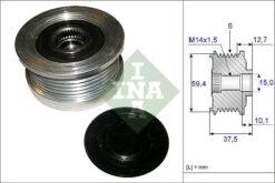 Alternatör Kasnağı Rulmanlı Accent-getz-matrıx 1.5 Crdı 02 6 Kanal 535011010 - 3732227500-3732227501