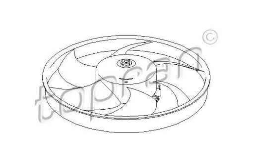 Radyatör Fan Motoru P306-p406-partner-berlıngo-xsara 97- 1.9d 2.0 Hdı - 1250.F0-1253.J0-1254.73-1253.71