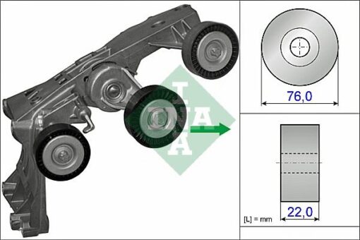 Kayıs Gergı Rulmanı Mercedes M266 W169 W245 Kutuklu - A2662000970