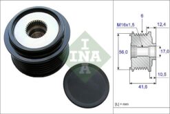 Alternatör Kasnağı Şarz Dinamo Kasnağı Transporter T6 - Amarok 2.0 Tdı Cabd Cdnb Cdnc Cdhb Caeb - 06A903119-06H903119-06J903119
