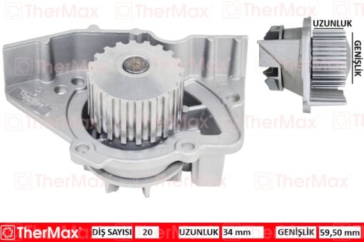 Devirdaim Partner-berlıngo 96 Jumper-scudo 96-02 Expert 96 Pa391 Pa911 20 Diş-59.5mm-34m - 9627667988-1201.52-1201.65-1201.A4
