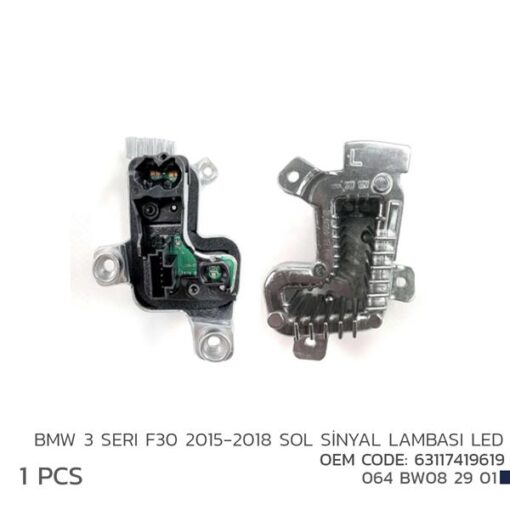 Bmw 3 F30 2015-2018 Sol Sinyl Led Modl 63117419619 - 63117419619