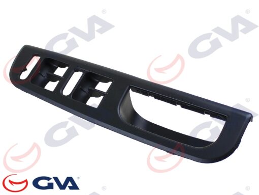 Dörtlü Cam Anahtar Çerçevesi Golf 4-bora-passat Siyah - 3B1867171C