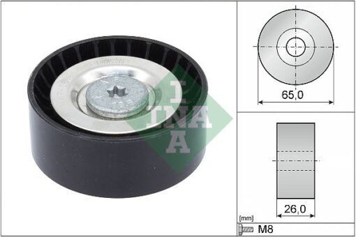 Kayıs Gergı Rulmanı Mercedes W204 C218 W212 X204 W166 W447 - A6512000370