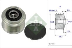 Alternatör Kasnağı Rulmanlı Toyota Aurıs Corolla 1.4l 1ndtv Nde120 Nde150 5vites 04-09 - 2741533050