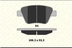 Arka Balata Caddy-golf6-jetta-a3-octavıa-superb 10 Gdb1841 - 5K0698451-5K0698451A-2K5698451