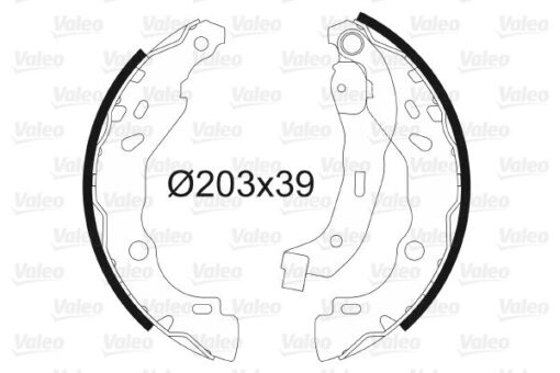 Arka Fren Pabuç Balatası Renault Clıo Iı 98 Clıo Iv 12 Clıo Symbol 02 Symbol Iıı 13 Dacıa Sandero 08 Logan 06 Sandero Iı 12 Logan Iı 12 - 440609415R-6001551409-7701207178
