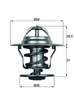 Termostat A3-a4-a6-bora-caddy Iı-golf-jetta Iı-passat-polo-t4-t5-octavıa-cordoba-ıbıza-fabıa-felıca - 044121113-1002788