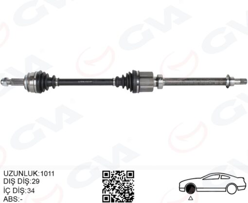Ön Aks Sağ Renault Kadjar 1.5 Dcı A-t 15- - 391000797R