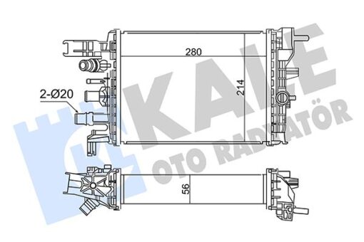 Intercooler Dacıa Sandero Iı Al/brz - 214106421R