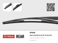 Silecek Süpürgesi Arka Plastik Tip 230mm Peugeot 308 Iı 09/13 . Renault Mgn Iı 11/02 12/09 . Mgn I V. Sw 12/05 . Opel Astra Gtc H 03/05