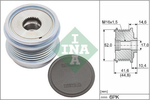 Alternatör Kasnağı Golf7-a3-leon-octavıa 1.6-2.0 Tdı Clha-clhb-crka-crkb-cxxb 2013 - 04L903023H-05L903026C