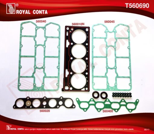 Üst Takım Contası Skc Keçe Subap Las Renault Megane I 2.0 16v F7r - 7701468814
