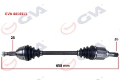 Komple Aks Sol Clıo Iv 0.9 Tce A/t 12- 6 Vites - 391017355R-7701209469