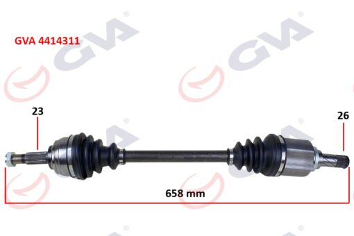 Komple Aks Sol Clıo Iv 0.9 Tce A/t 12- 6 Vites - 391017355R-7701209469