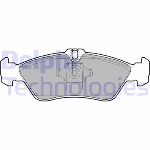 Fren Balatası Arka Mercedes Sprınter B901 B904 . Vw Lt 28-35-46 - A0024204020-2D0698451