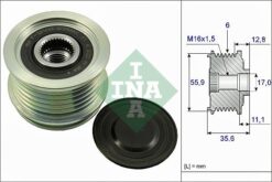 Alternatör Gergi Rulmanı Alternatör Kasnağı Passat-a4-a6 1.8-2.0 Tfsı Bzb - 06B903119B-06B903119D