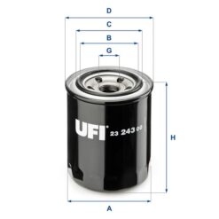 Yağ Filtresi Astra F 91-98 - Vectra A-vectra B 92-98 - Kadett E 88-91 1.7 Td - 5650301-649008-649011