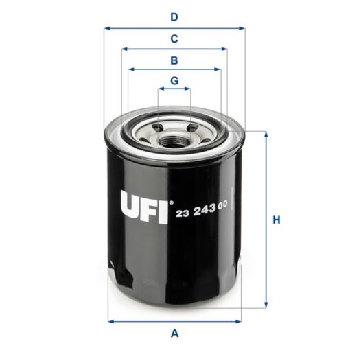 Yağ Filtresi Astra F 91-98 - Vectra A-vectra B 92-98 - Kadett E 88-91 1.7 Td - 5650301-649008-649011