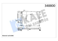 Motor Su Radyatoru Bmw M20 B20 B25 M50 B20 E34 90 95 M40 E30 87 91 - 17111737763-17111712979