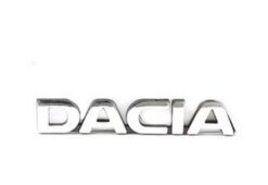 Arka Bagaj Yazısı Dacıa Dacıa