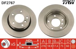 Fren Dıskı Arka Havalı Bmw E36 E46 - 34216864903