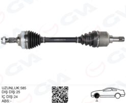 Komple Aks Ön Sol Psa Partner Orta Kasa 1.6 Hdı Abslı 03-08 - 3272.FG-9642426680